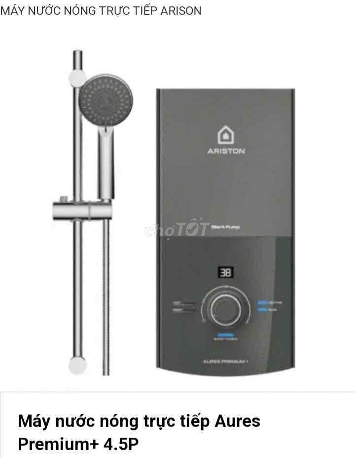Máy Nước Nóng Trực Tiếp Ariston AURES PREMIUM+ 4.5. Mua bán Thiết bị vệ sinh, nhà tắm tại Thành phố Buôn Ma Thuột Đắk Lắk được đăng bởi Hùng Hoàng Đình hình 1