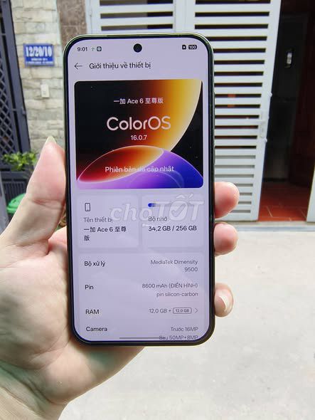 OnePlus ACE 6 Ultra 256GB Xám 99%. Mua bán Điện thoại tại Quận 1 Tp Hồ Chí Minh được đăng bởi Hội Đồ Điện Tử hình 1