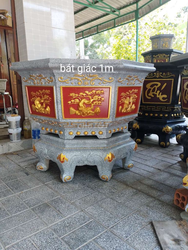 Chậu cây cảnh bát giác 1m. Mua bán Cây cảnh, đồ trang trí tại Huyện Cao Lãnh Đồng Tháp được đăng bởi Tân hình 1