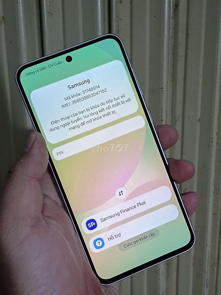 Samsung A56 Bạc Đã khóa Knox. Mua bán Điện thoại tại Quận Bình Thạnh Tp Hồ Chí Minh được đăng bởi MT hình 1