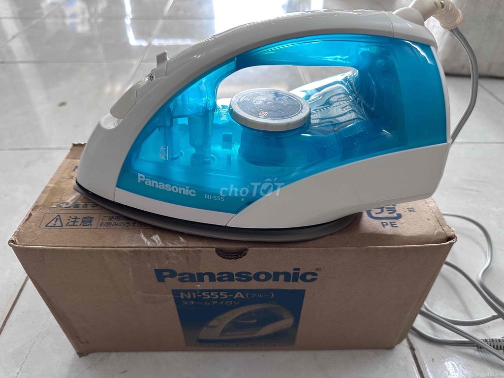 Bàn ủi hơi nước Panasonic NI-S55-A. Mua bán Nội thất, đồ gia dụng khác tại Thành phố Sóc Trăng Sóc Trăng được đăng bởi Phạm Toàn Thắng hình 1