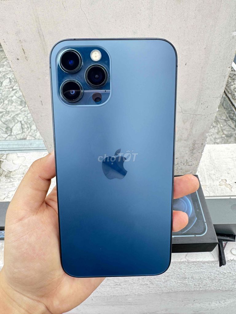 iphone 12 Pro Max 128gb màu xanh zin đẹp fullbox. Mua bán Điện thoại tại Quận Bình Thạnh Tp Hồ Chí Minh được đăng bởi sury hình 1