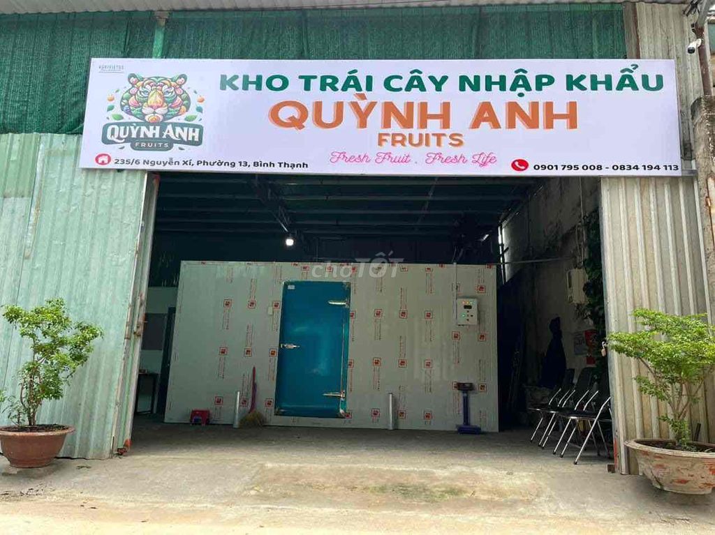 Tuyển 2 bán hàng sỉ đã có kinh nghiệm bán trái cây