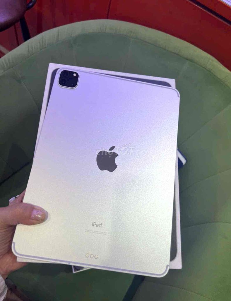 ipad pro M1 11inch silver qtế mỹ pin100 sạc 2 lần. Mua bán Máy tính bảng tại Quận 3 Tp Hồ Chí Minh được đăng bởi Nam Á Mobile hình 3