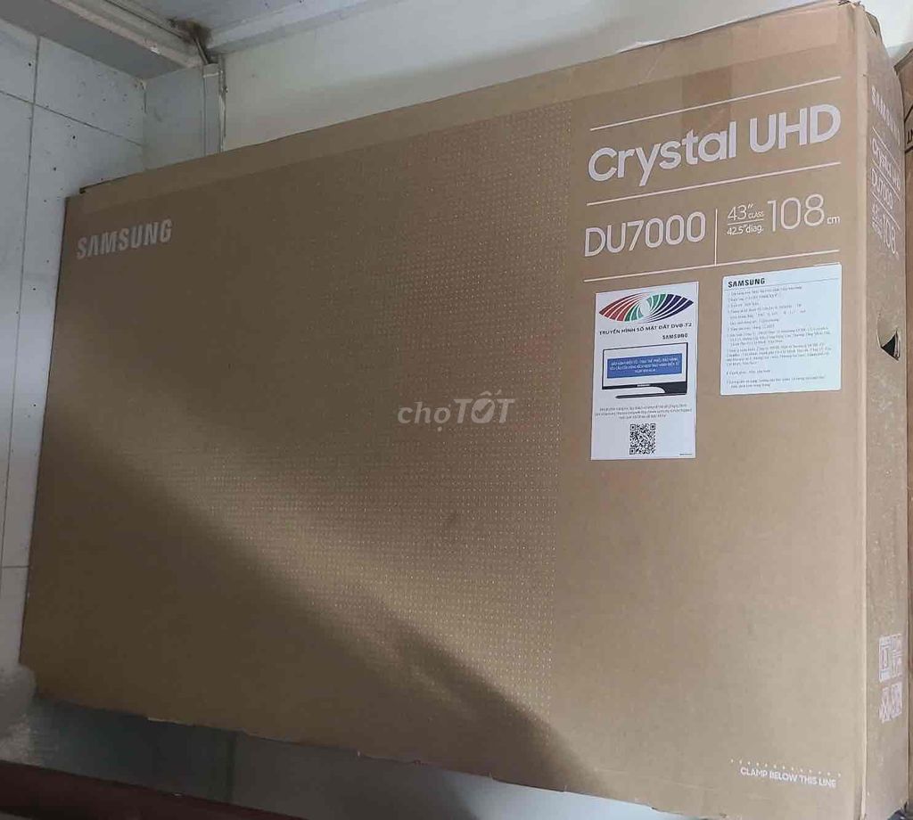 Tivi Samsung DU7000 43 inch. Mua bán Tivi, Âm thanh tại Quận 5 Tp Hồ Chí Minh được đăng bởi B hình 1