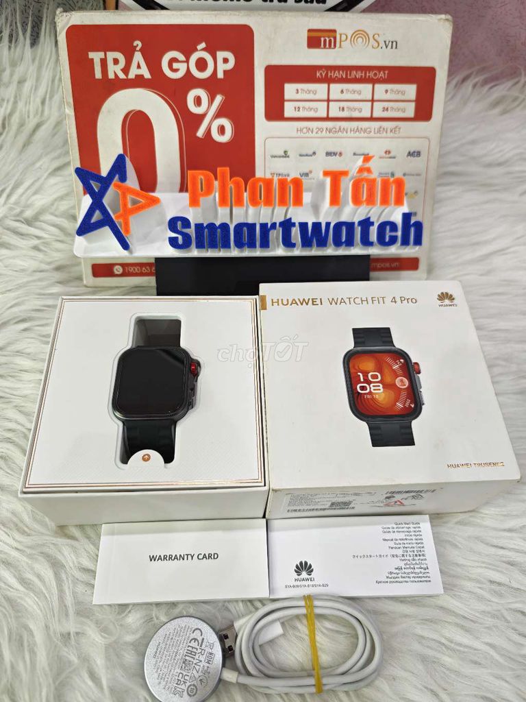 Huawei Fit 4 Pro Đen bh 26/11/2026 full box. Mua bán Thiết bị đeo thông minh tại Quận Tân Phú Tp Hồ Chí Minh được đăng bởi Phan Tấn SmartWatch hình 1