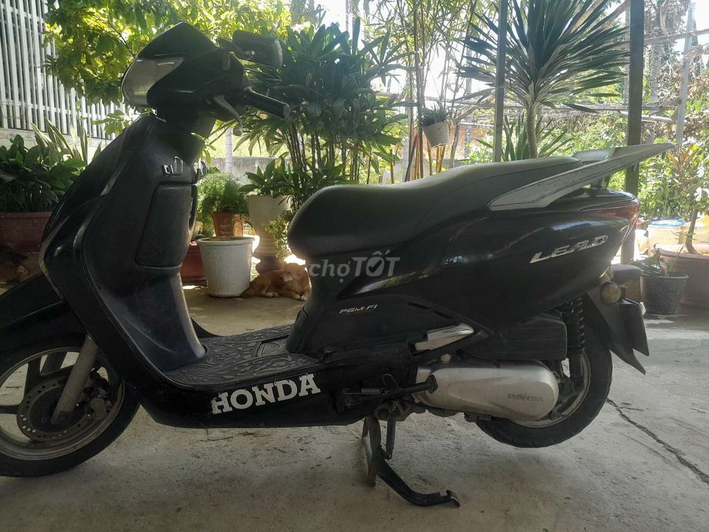 Honda Lead чёрный, экономичный