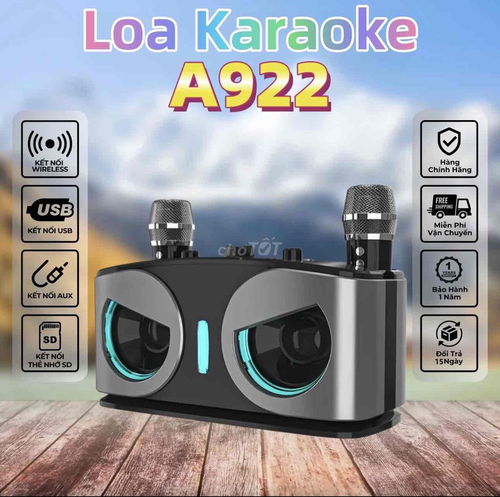 BT BEST TONE loa Bluetooth BT-WJ-A922 [ Karaoke ]. Mua bán Tivi, Âm thanh tại Quận Bình Tân Tp Hồ Chí Minh được đăng bởi Bi shop hình 1