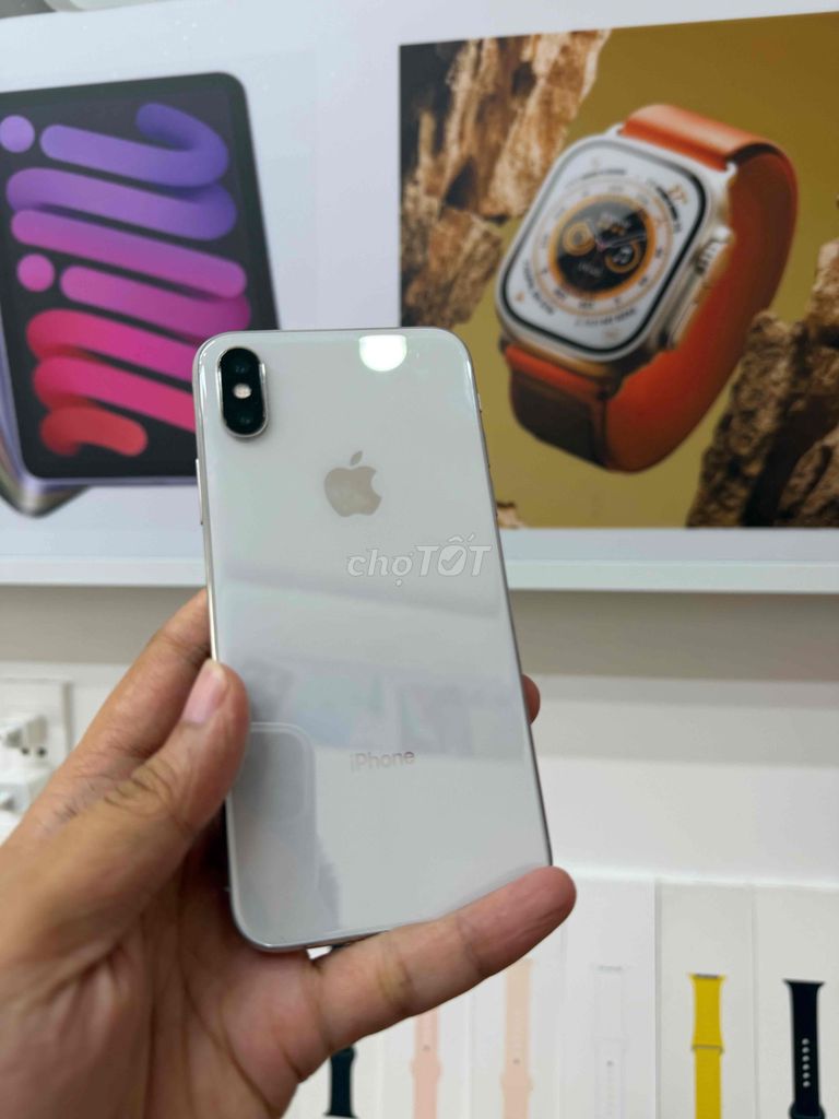 Apple iPhone X 64GB Bạc 64Gb giá chỉ 1tr5. Mua bán Điện thoại tại Quận Tân Bình Tp Hồ Chí Minh được đăng bởi Shop Trung Văn Apple Watch hình 1