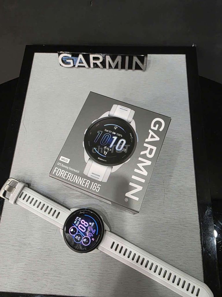 Garmin Forerunner 165 Trắng FPT BH 2 năm. Mua bán Thiết bị đeo thông minh tại Quận Tân Bình Tp Hồ Chí Minh được đăng bởi Dudi hình 1