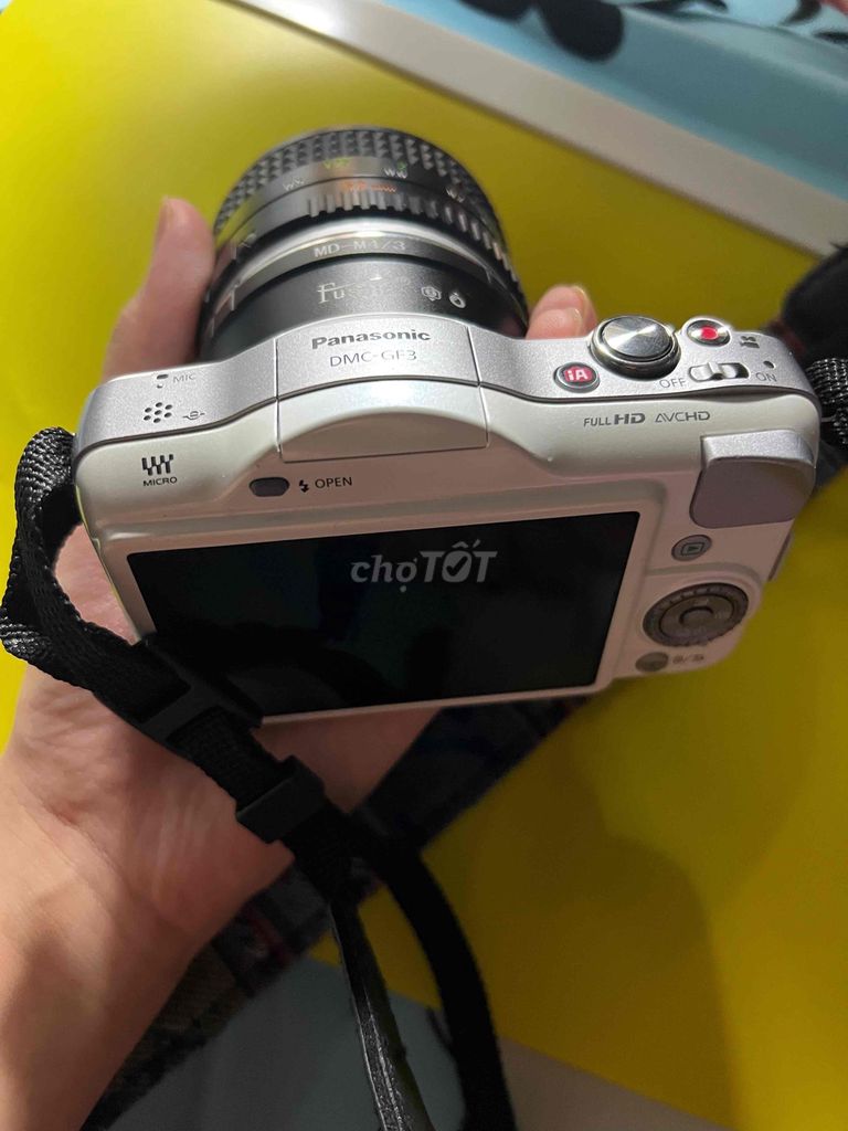 Máy ảnh Panasonic DMC-GF3 Bạc. Mua bán Máy ảnh, Máy quay tại Quận Bình Thạnh Tp Hồ Chí Minh được đăng bởi Bảo Khánh hình 1