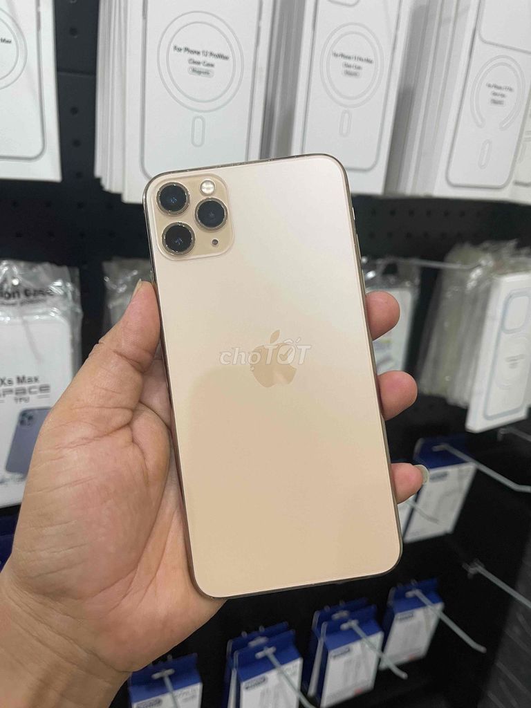 Apple iPhone 11 Pro Max 64GB Vàng. Mua bán Điện thoại tại Thành phố Biên Hòa Đồng Nai được đăng bởi Tungpham hình 1