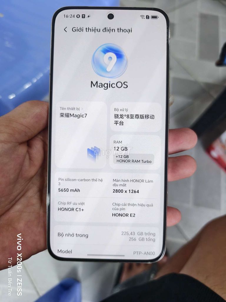 Honor Magic 7 camera đỉnh , loa hay ,màn phẳng. Mua bán Điện thoại tại Thành phố Bến Tre Bến Tre được đăng bởi Từ Tuấn Bến Tre hình 1