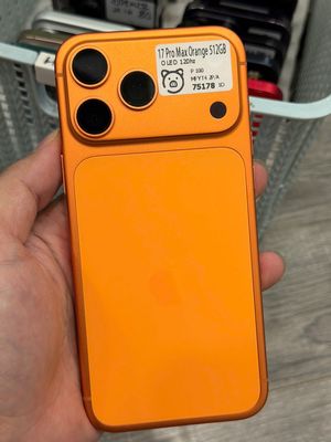 🥰iphone 17 pro max quốc tế 512gb thay màn oled 