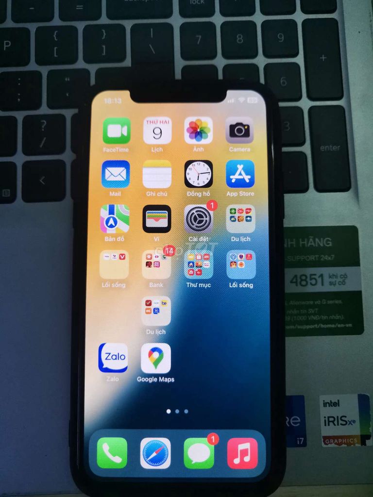 iPhone XS 64GB Đen. Mua bán Điện thoại tại Quận 12 Tp Hồ Chí Minh được đăng bởi Thánh Sim VT hình 1