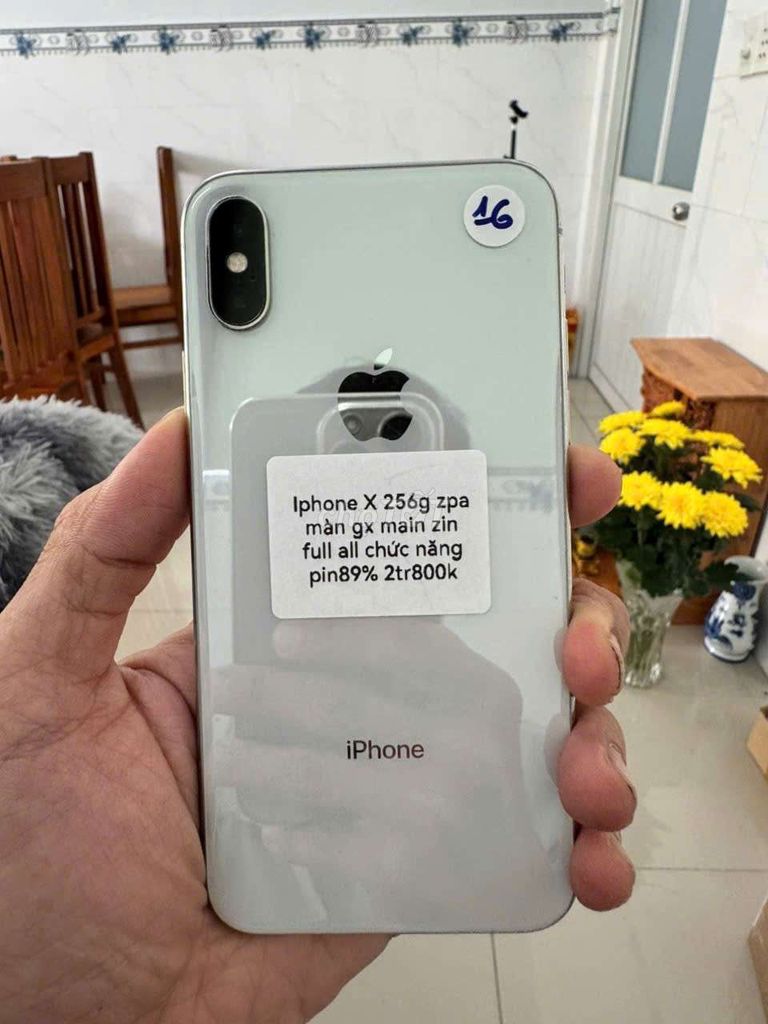 iPhone X 256GB Bạc. Mua bán Điện thoại tại Thành phố Thủ Dầu Một Bình Dương được đăng bởi TTMobileBD hình 1