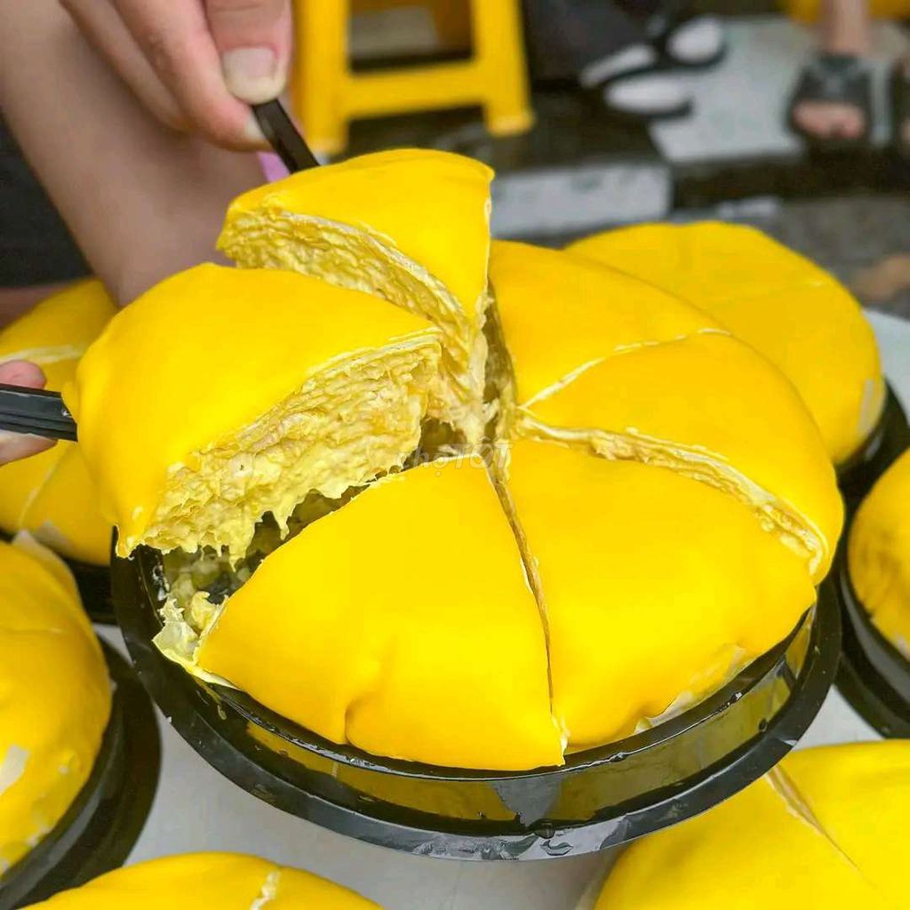 Bánh sầu riêng ngàn lớp. Mua bán Đồ ăn, thực phẩm và các loại khác tại Quận 12 Tp Hồ Chí Minh được đăng bởi Thùy Thanh Nguyễn  hình 1