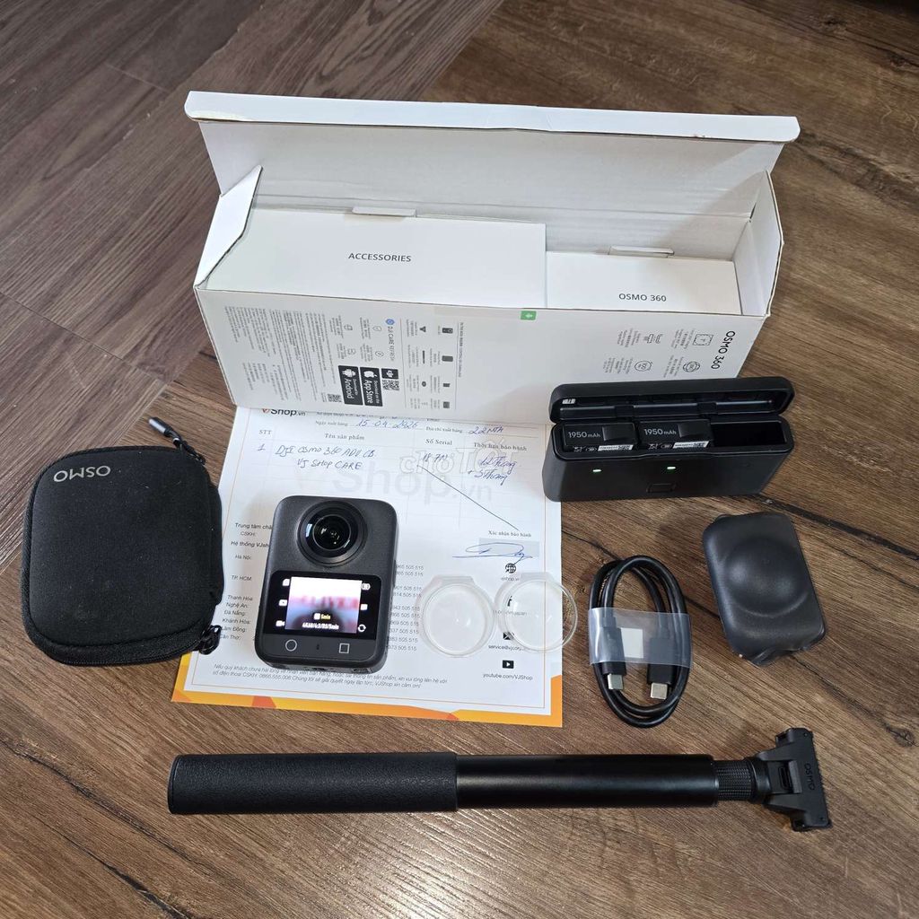 Máy quay hành động DJI Osmo 360 Đen. Mua bán Máy ảnh, Máy quay tại Quận Hoàng Mai Hà Nội được đăng bởi Minh hình 1
