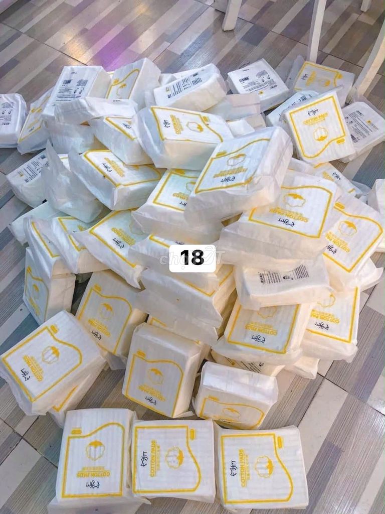 Bông tẩy trang màu Trắng. Mua bán Phụ kiện thời trang khác tại Thành phố Châu Đốc An Giang được đăng bởi sky hình 1