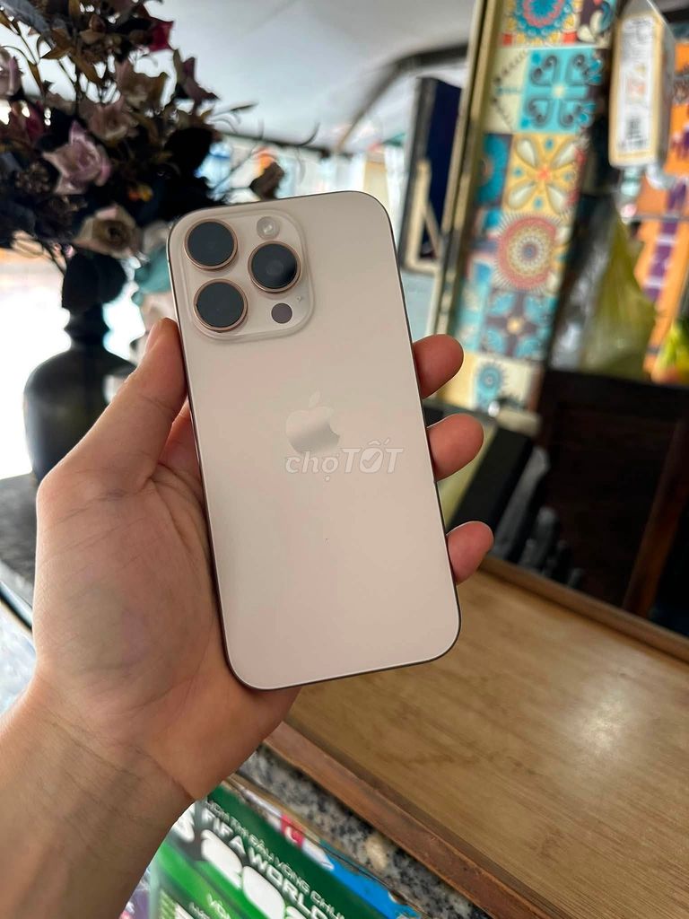 Apple iPhone 16 Pro 128GB Vàng 98%. Mua bán Điện thoại tại Quận 10 Tp Hồ Chí Minh được đăng bởi Hội Đồ Điện Tử hình 1