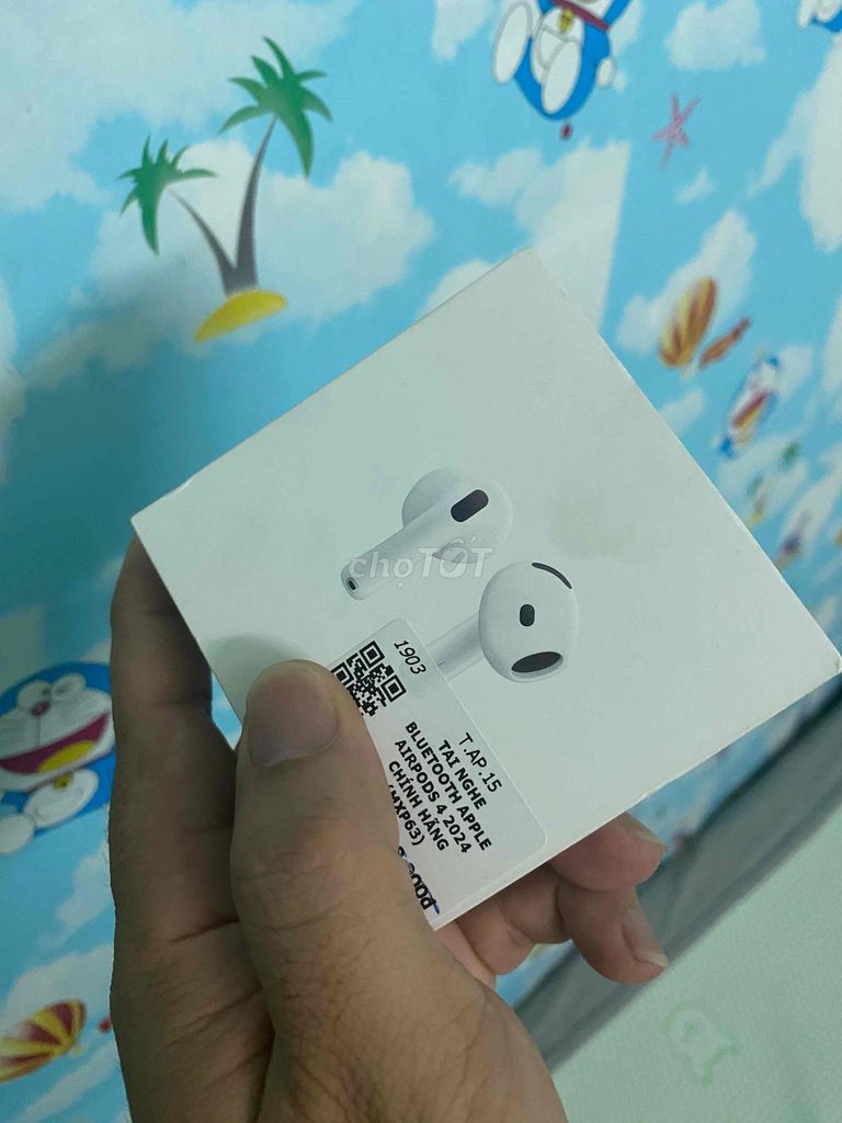 Tai nghe Apple AirPods 4 Trắng nguyên seal. Mua bán Tivi, Âm thanh tại Quận Tân Phú Tp Hồ Chí Minh được đăng bởi Khanh  hình 1