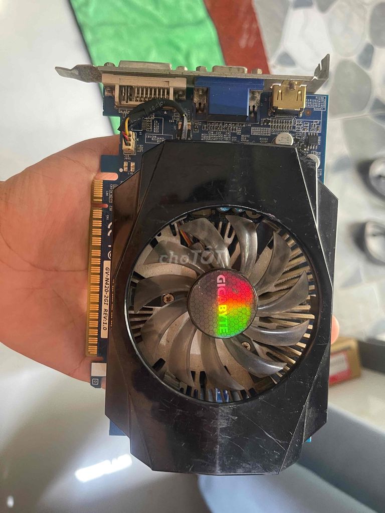 Card  GT 420 2GB Lỗi HDMI. Mua bán Linh kiện (RAM, Card...) tại Huyện Phong Điền Cần Thơ được đăng bởi Bán lẻ hình 1