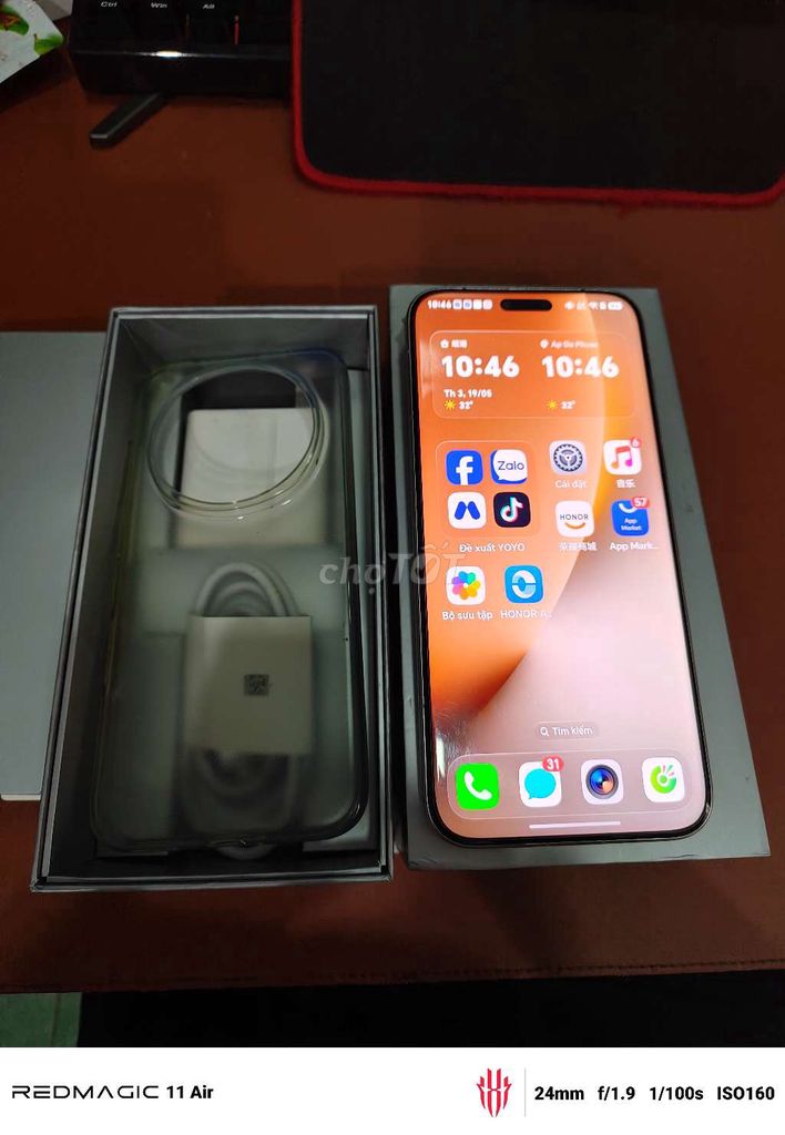 Honor Magic 8 Pro Vàng Đã sử dụng. Mua bán Điện thoại tại Quận Liên Chiểu Đà Nẵng được đăng bởi Víp Võ hình 1
