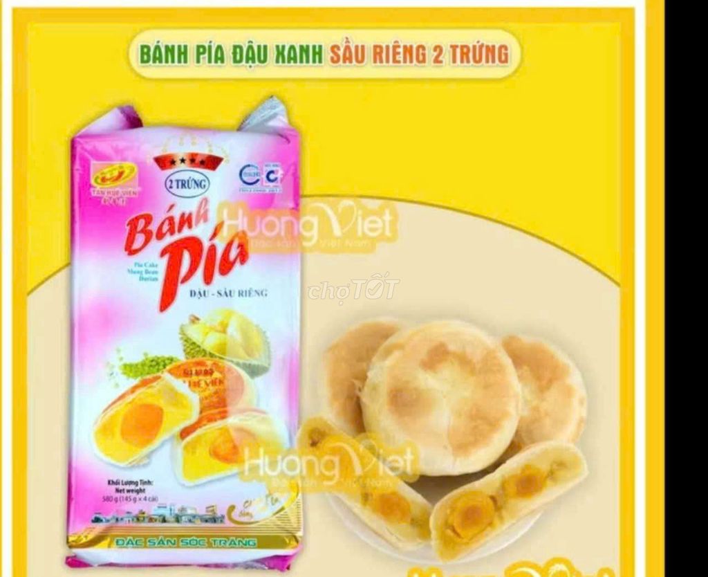 Bánh phía đặc sản Sóc Trăng tân huê viên