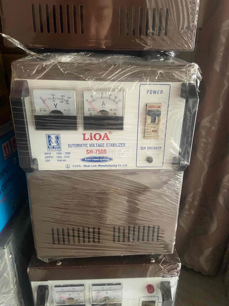 ổn áp 7.5kva lioa chính hãng- dây đồng 100% - zin