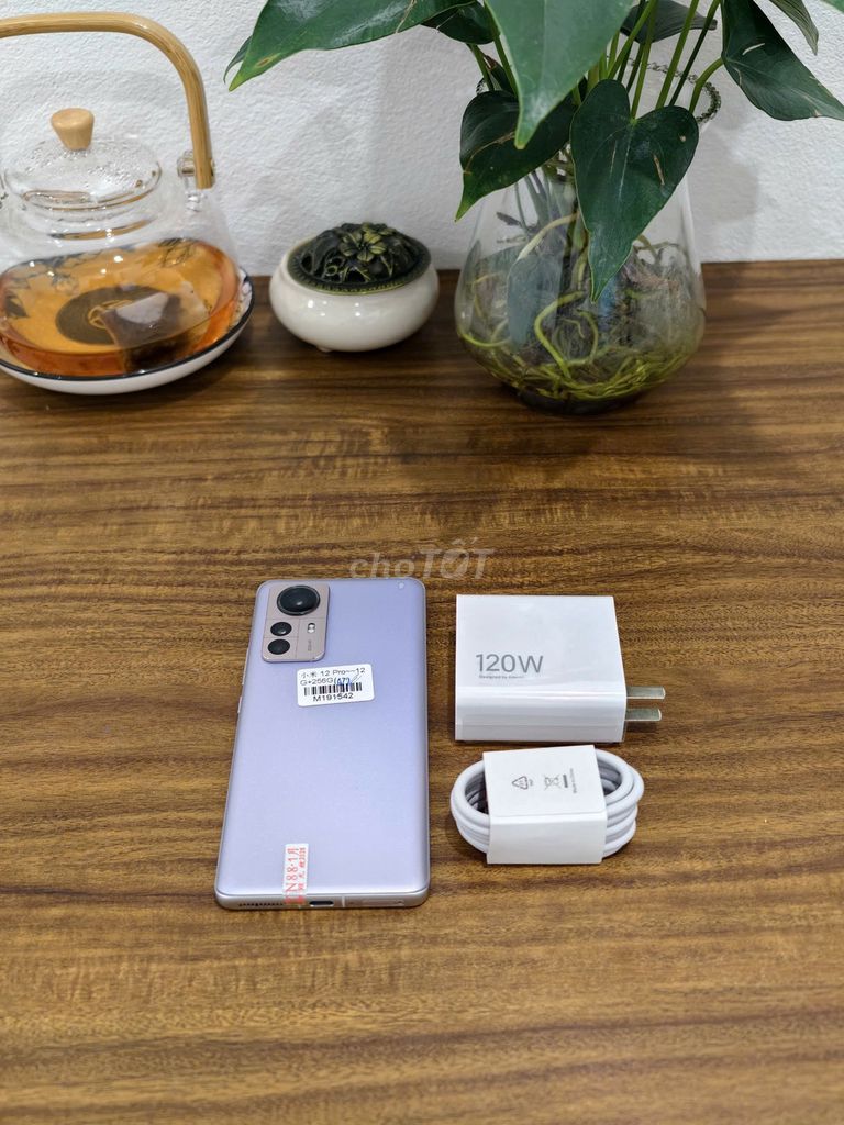 Xiaomi Mi 12 Pro 12/256 Tím Quốc Tế sạc120w có COD. Mua bán Điện thoại tại Quận Ba Đình Hà Nội được đăng bởi Android Top hình 1