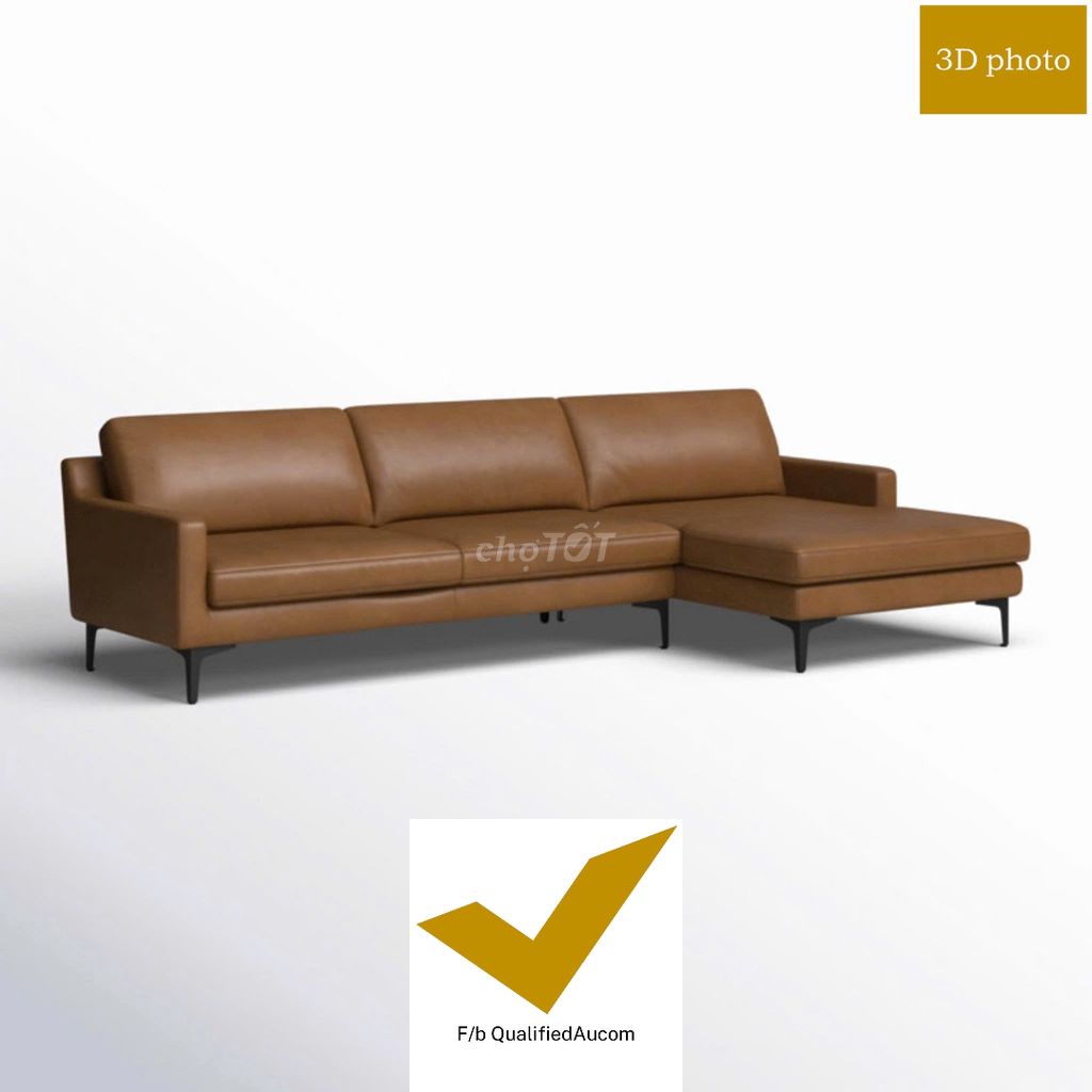Sofa da bò thật sang trọng giá tốt tại Tp.HCM. Mua bán Bàn ghế tại Quận 7 Tp Hồ Chí Minh được đăng bởi QualifiedAu hình 4