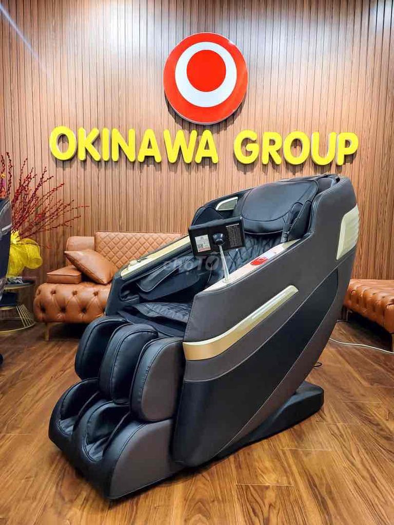 Ghế massage Okinawa OS-414 Da cao cấp. Mua bán Bàn ghế tại Quận Hai Bà Trưng Hà Nội được đăng bởi Vương Quốc Việt hình 1