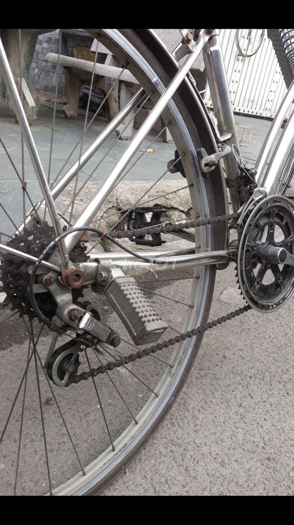 Xe đạp Kim loại Bạc Đã sử dụng. Mua bán Xe đạp tại Quận 12 Tp Hồ Chí Minh được đăng bởi Anh Đồng hình 1