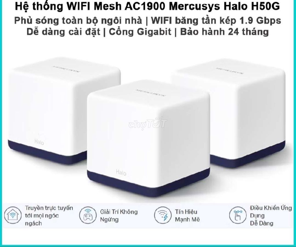 Wifi mesh Mercury AC1900