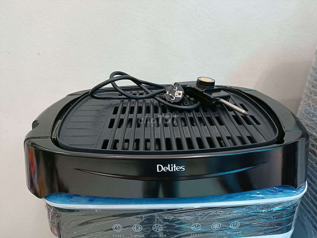 Bếp nướng điện Delites Đen. Mua bán Bếp, lò, đồ điện nhà bếp tại Thành phố Nam Định Nam Định được đăng bởi Michen Bubi hình 1