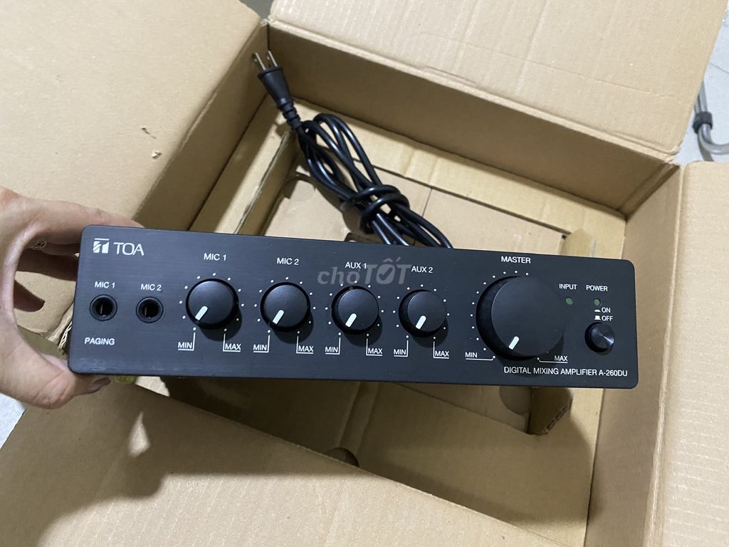 Tăng âm liền mixer TOA A-260DU. Mua bán Tivi, Âm thanh tại Quận Tân Bình Tp Hồ Chí Minh được đăng bởi Nguyễn Phương hình 1