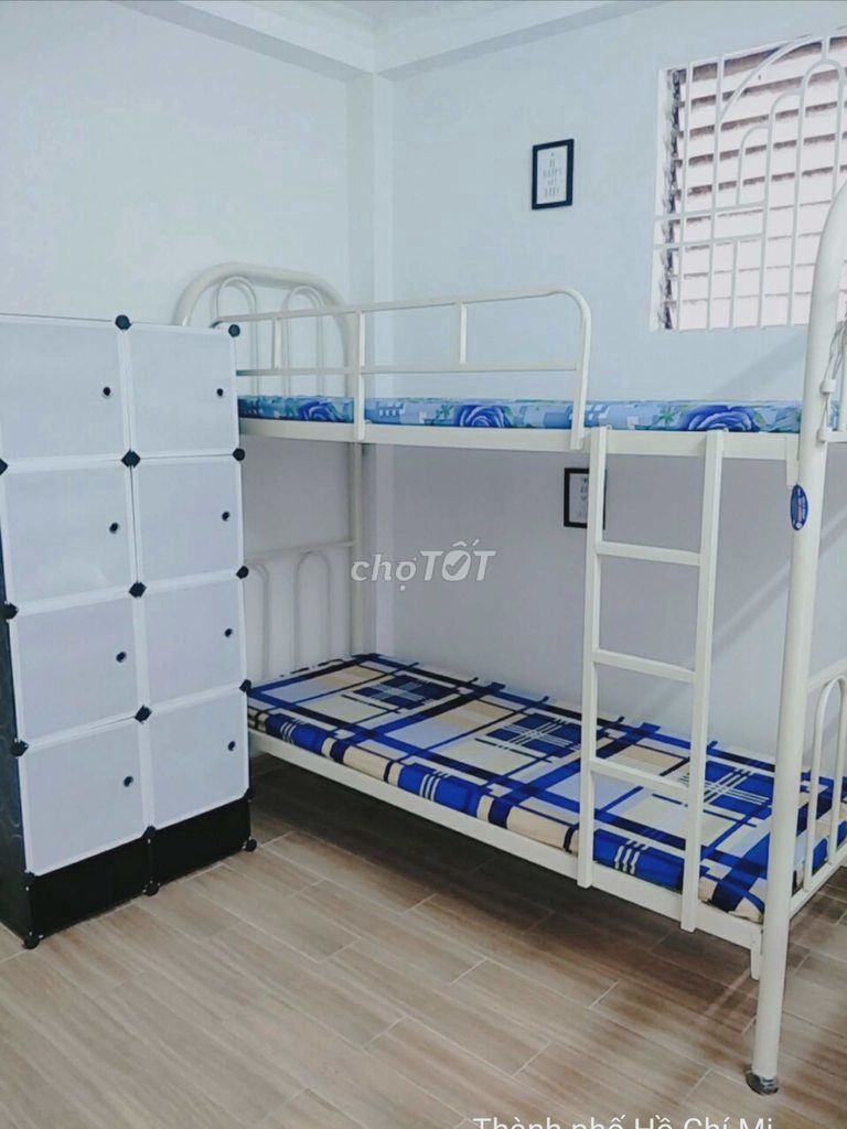 Phòng trọ ở ghép KTX Homestay cạnh ĐH Mở CS3 siêu thoáng mát, an ninh.