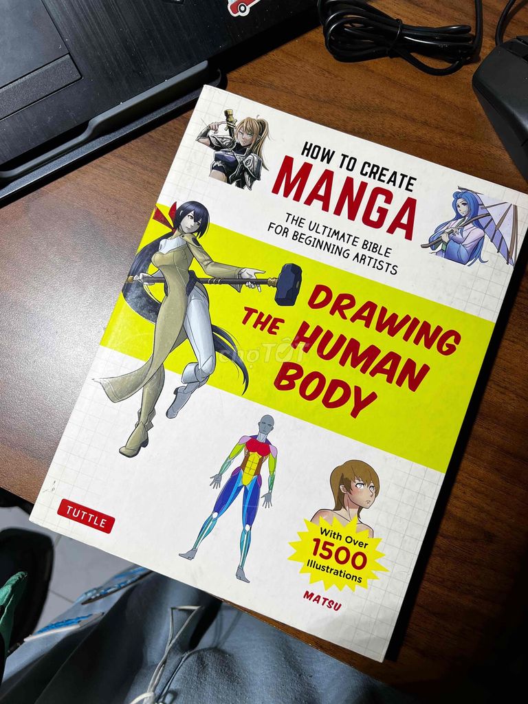 Sách Drawing Human Body Matsu. Mua bán Sách tại Quận 5 Tp Hồ Chí Minh được đăng bởi Minh Khang Trương hình 1