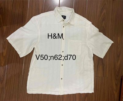 Áo sơ mi H&M Nam Cotton Trắng 75-80kg. Mua bán Quần áo tại Quận Bình Thạnh Tp Hồ Chí Minh được đăng bởi Hung Tran
