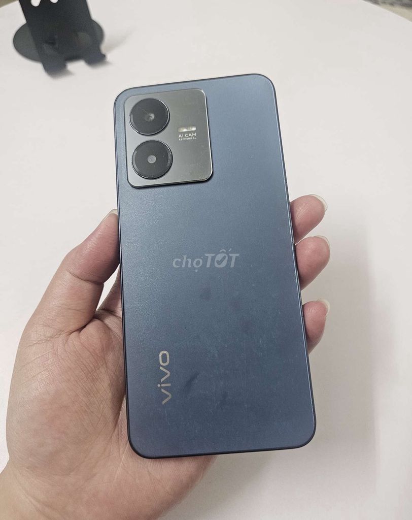 Vivo Y22s (4+4GB/128GB) Xám zin full chức năng  . Mua bán Điện thoại tại Quận Cầu Giấy Hà Nội được đăng bởi Công Hậu Mobile  hình 1