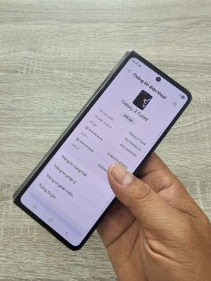 Thanh lý em Z fold4 Việt 2sim 12/256gb giá rẻ