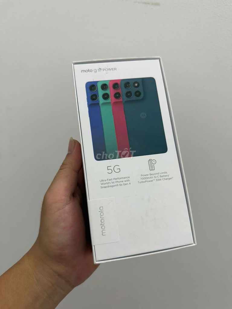 Motorola Moto G57 Power 8GB/128GB Mới. Mua bán Điện thoại tại Quận Tân Phú Tp Hồ Chí Minh được đăng bởi LUCKY SHOP hình 1