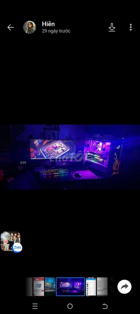 ROG Strix G16 i7-13650HX 16 inch 16GB/1TB Like New. Mua bán Máy tính để bàn tại Thành phố Rạch Giá Kiên Giang được đăng bởi Khởi nghii Quỳnh minoo hình 1