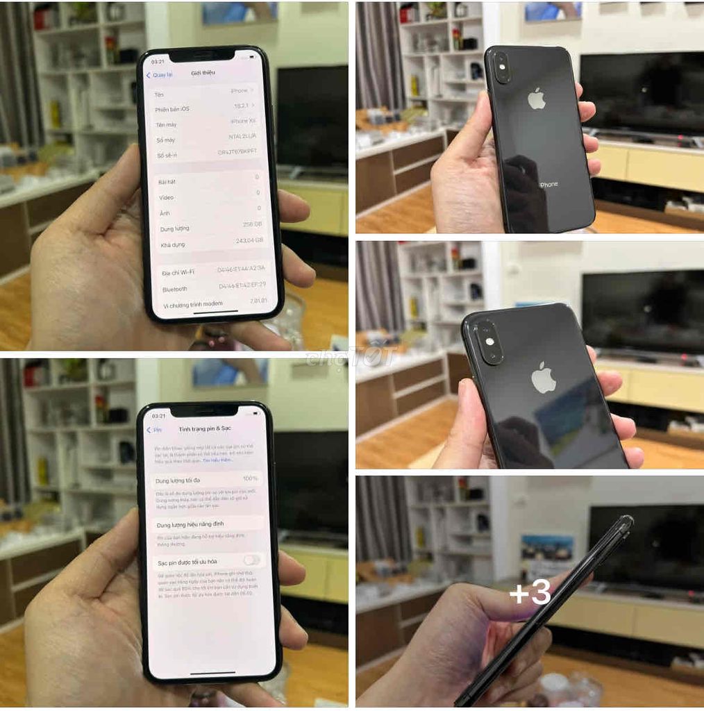 iPhone XS 256GB Đen FULLBOX zin keng APPLE 2024. Mua bán Điện thoại tại Quận Thanh Xuân Hà Nội được đăng bởi Nguyễn Huy Dũng hình 1