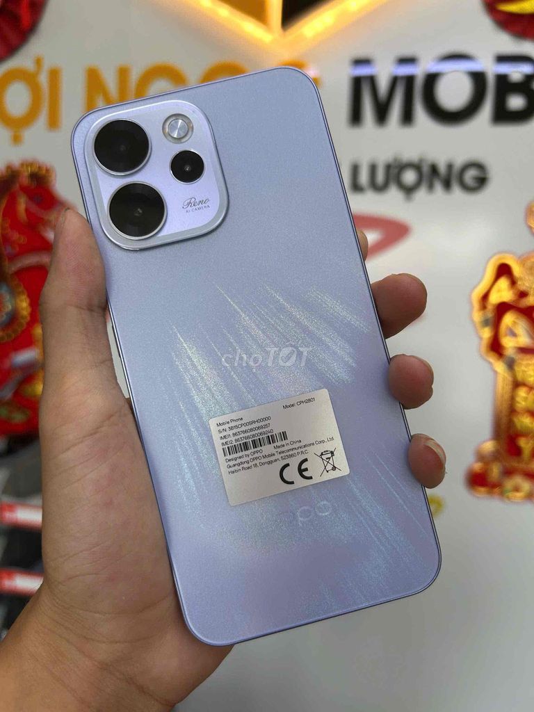 OPPO Reno 15F 5G Tím 8GB/256GB. Mua bán Điện thoại tại Quận Ninh Kiều Cần Thơ được đăng bởi Lợi Ngọc mobile hình 1
