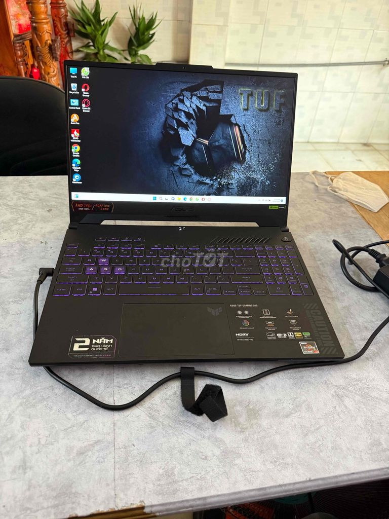 Asus TUF Gaming FA507 Ryzen 7-7735HS Đen. Mua bán Laptop tại Huyện Hóc Môn Tp Hồ Chí Minh được đăng bởi mua bán laptop  hình 1