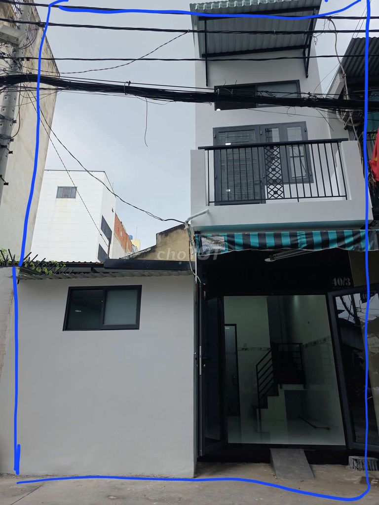 BÁN 2 CĂN LIỀN KỀ SỔ HỒNG RIÊNG GIÁ CHỈ 7 TỶ750 HẺM XE HƠI 3 LẦU 2PN