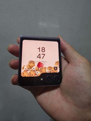 Samsung Galaxy Z Flip 5 Tím 256GB. Mua bán Điện thoại tại Quận Hải Châu Đà Nẵng được đăng bởi phan quân