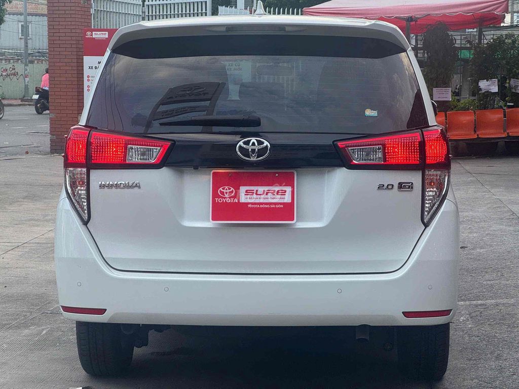 Toyota Innova 2.0G số tự động màu trắng gia đình. Mua bán Ô tô tại Huyện Nhà Bè Tp Hồ Chí Minh được đăng bởi Đại lý chính hãng xe qua sử dụng Toyota Sài Gòn hình 2