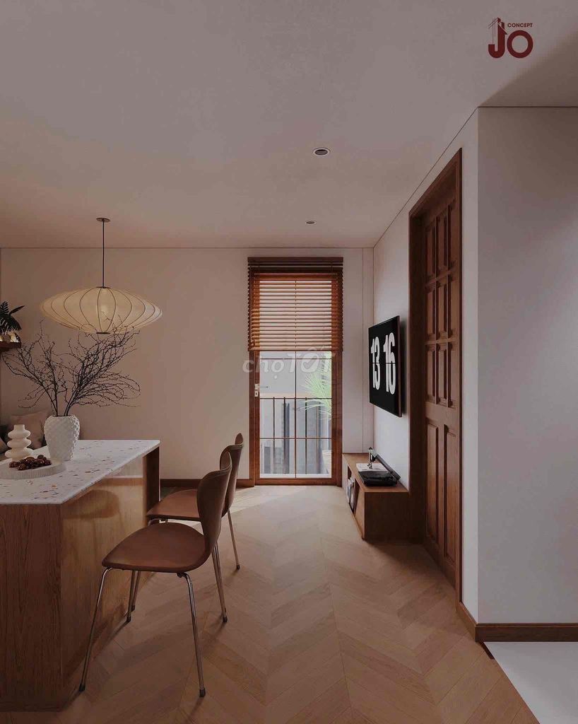 🏡 МОЯ НЕМЕЦКАЯ КВАРТИРА, 2 СПАЛЬНИ, 1 WC_Площадь 53 м2_Справа, Кау Тхи Нге